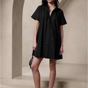 Banana Republic poplin swing dress
